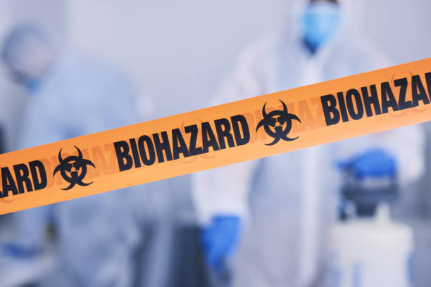Professional Trauma Scene Cleanup technician working in Lexington, MI